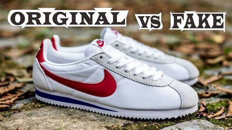 fake nike cortez vs real|how to spot nike cortez's.